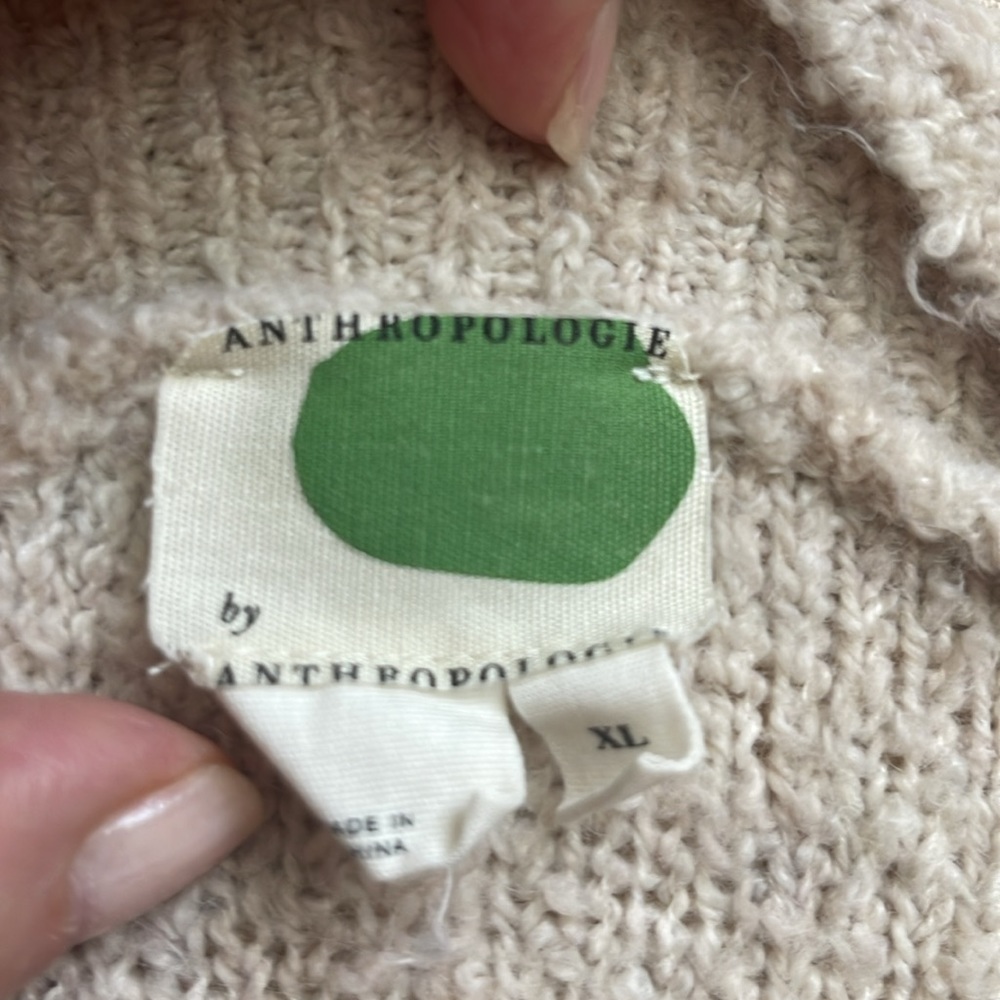 Anthropologie v neck sweater - Picture 3 of 5
